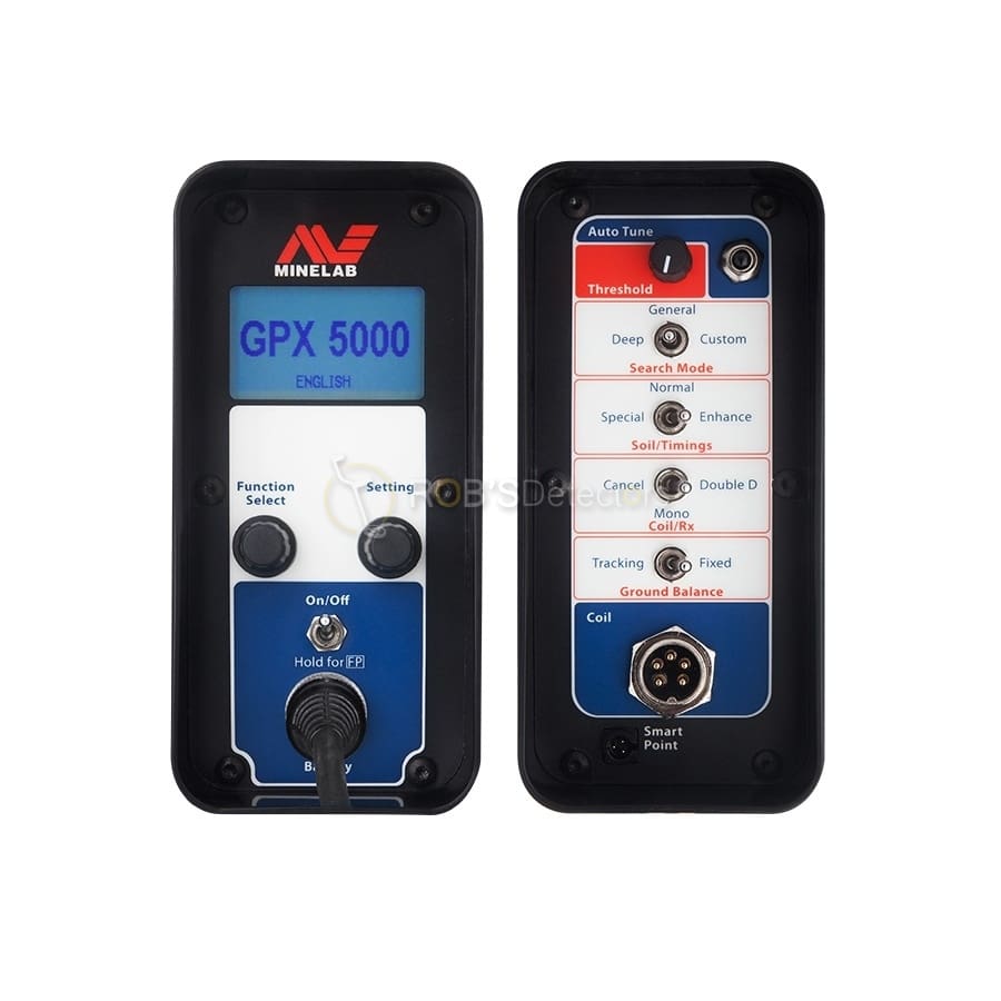 Minelab GPX 5000 Metal Detector - Rob's Detectors