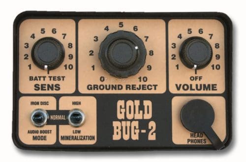 Fisher Gold Bug 2 Metal Detector with 6.5″ Searchcoil