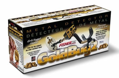 Fisher Gold Bug 2 Metal Detector with 10″ Searchcoil