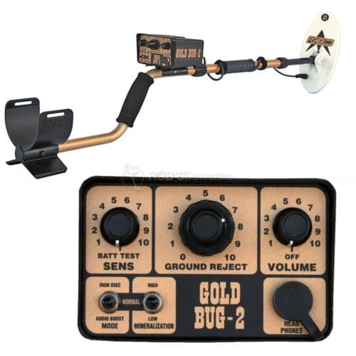 Fisher Gold Bug 2 Metal Detector with 10″ Searchcoil