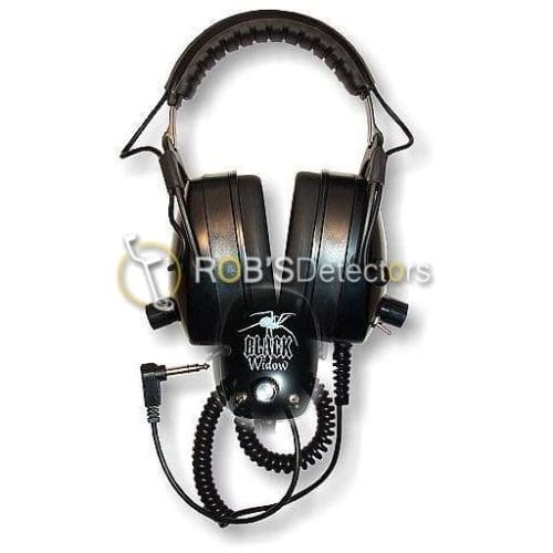 DetectorPro Black Widow Headphones – 150 ohms