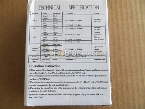 Digital Multi-Meter – New