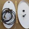 Fisher 10-inch Searchcoil, Skid Plate & Hardware