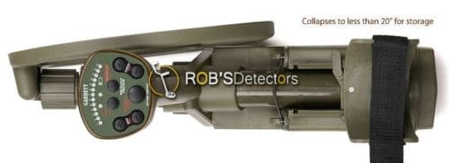 Garrett ATX Waterproof Metal Detector with 10″x12″ Open DD Searchcoil