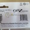 GPZ 7000 Replacement 10ah Li-Ion Battery