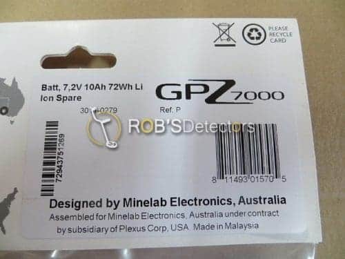 GPZ 7000 Replacement 10ah Li-Ion Battery