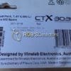 GPZ or CTX Replacement 7.2V 4.4 AH Battery