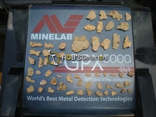 Minelab GPX 5000 Metal Detector with 2 Searchcoils