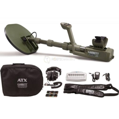 Garrett ATX Deepseeker Metal Detector with Closed 11×13 Mono Searchcoil