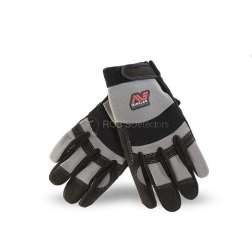 Minelab Gray Digging Gloves