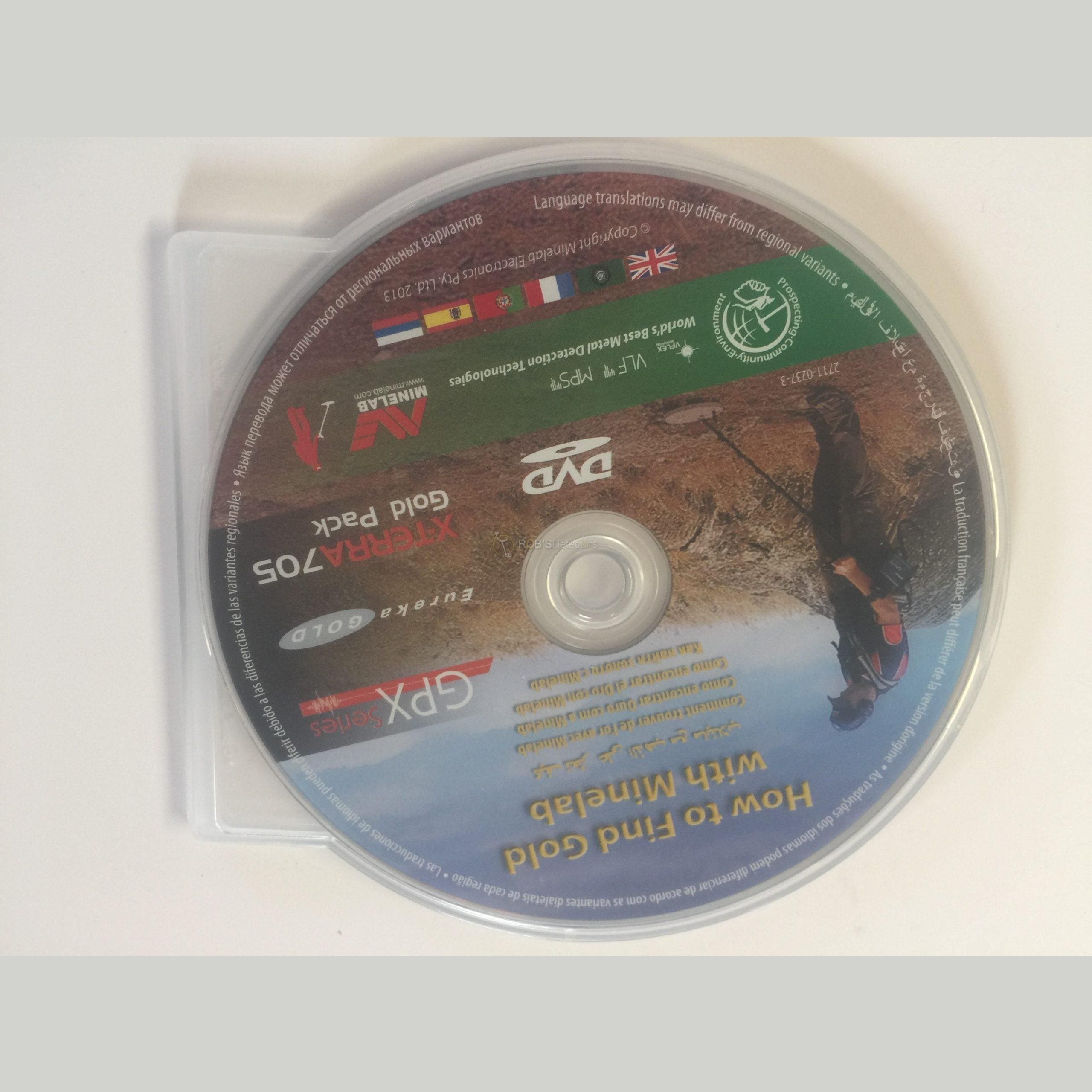 How to Find Gold with Minelab DVD