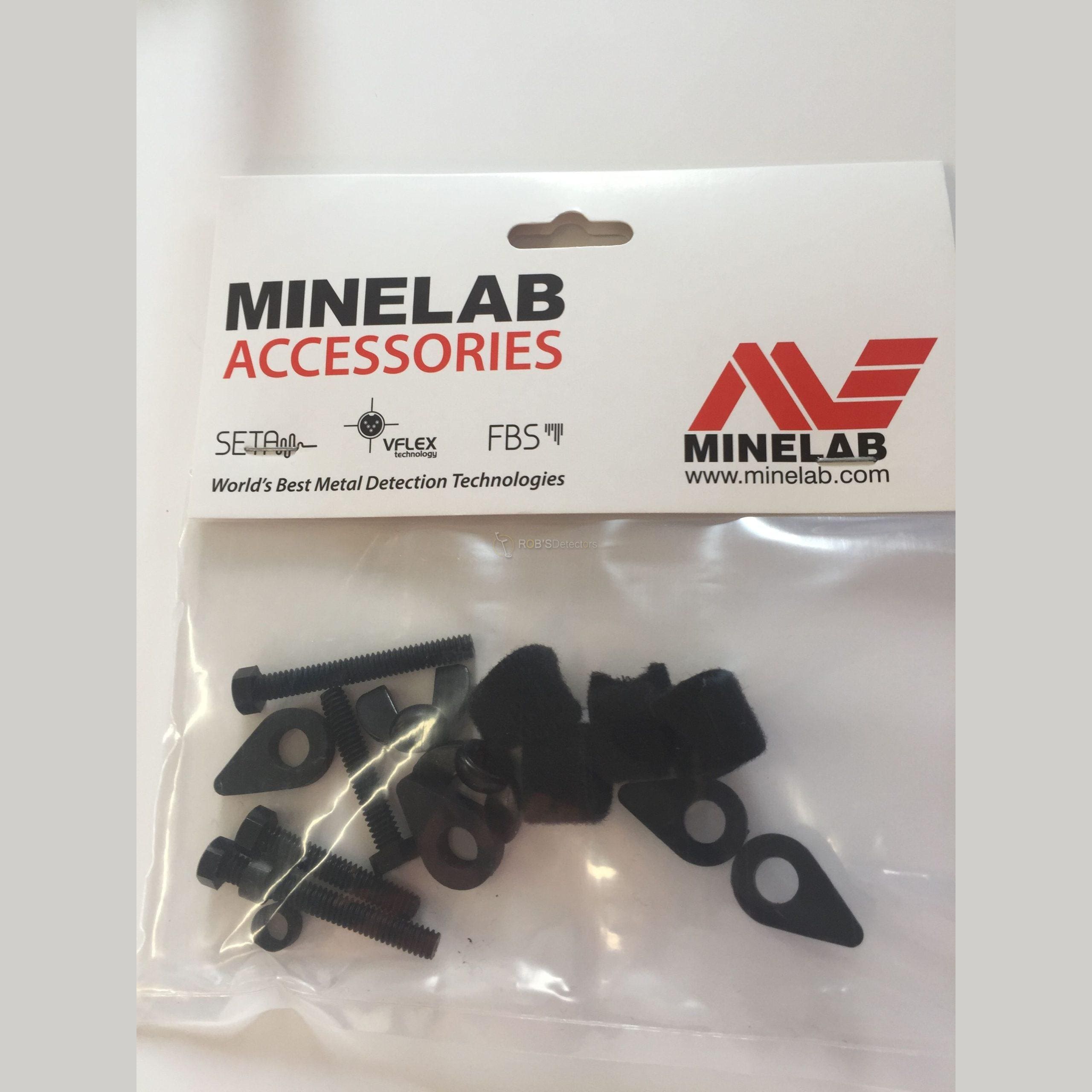 Minelab Coil Wear Kit – Teardrop Washers, Nylon Nut/Bolt and Velco