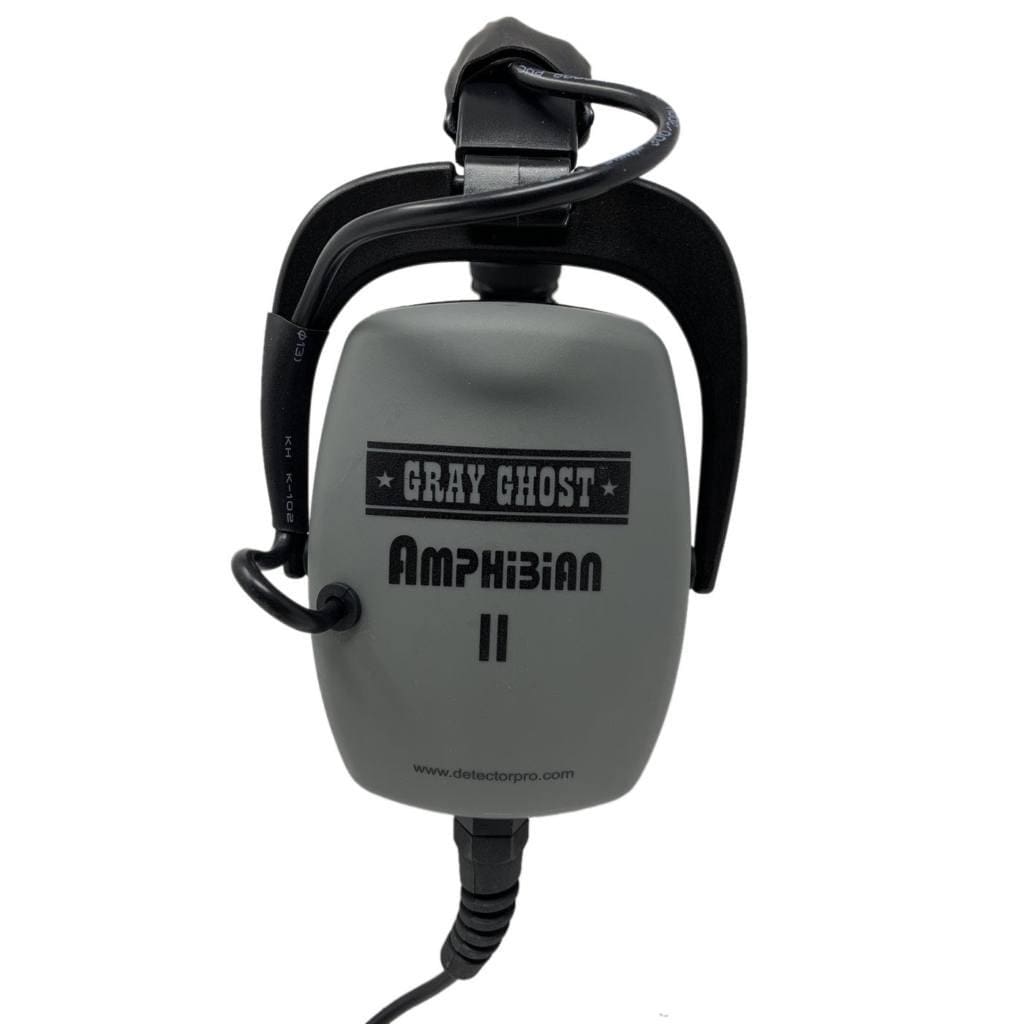 Gray Ghost Amphibian II Headphones for Minelab Equinox Series & Manticore