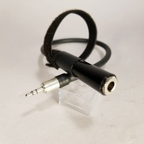 Doc’s Adapter Cable – Detector Pro Headphones 1/4 to 1/8th Gold Monster or Equinox