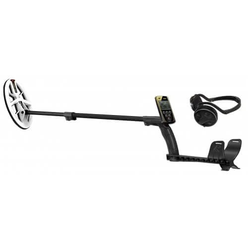 XP ORX Wireless Metal Detector with Back-lit Display + WSAudio Wireless Headphone + 9.5″ Elliptical DD High Frequency Waterproof Coil