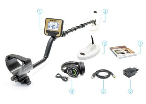 Makro Gold Kruzer Waterproof Metal Detector + 2 Coils + Wireless Headphones