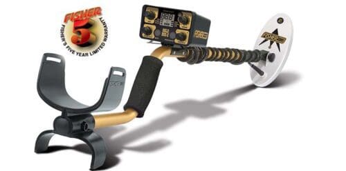 Fisher Gold Bug 2 Metal Detector Combo, 6.5″ and 10″ Searchcoils Included